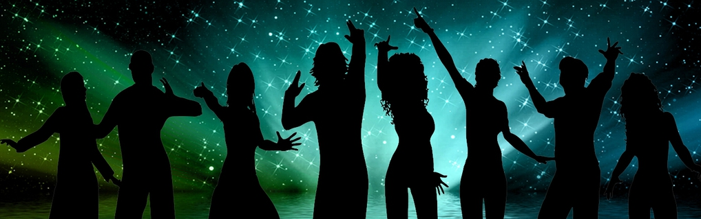 party silhouette 16