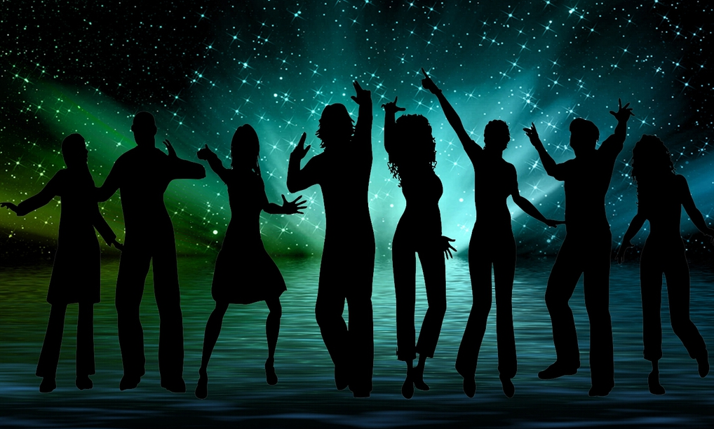 party silhouette 19