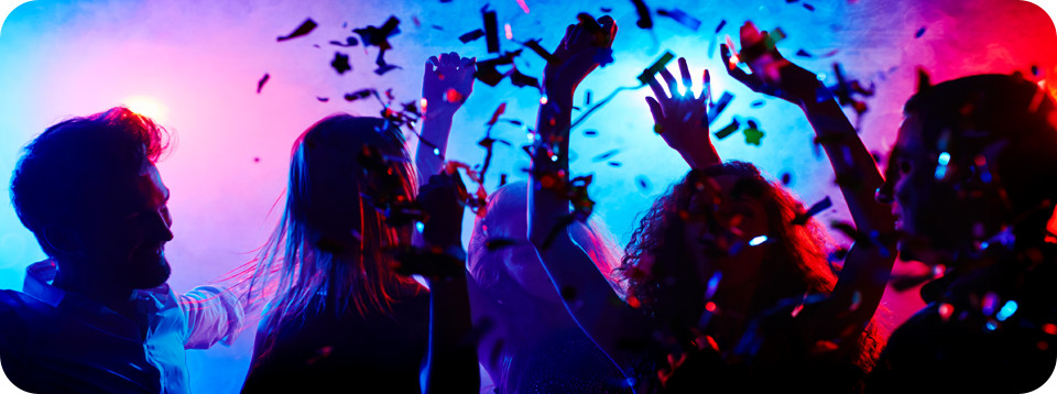 party silhouette 12