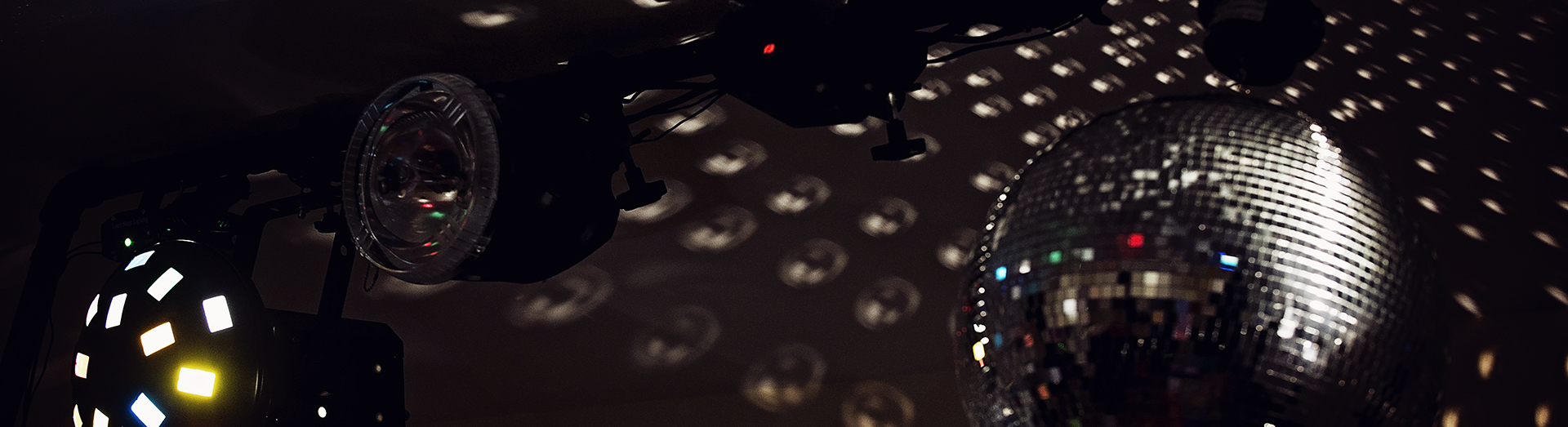 mirror ball with strobe and mushroom 2