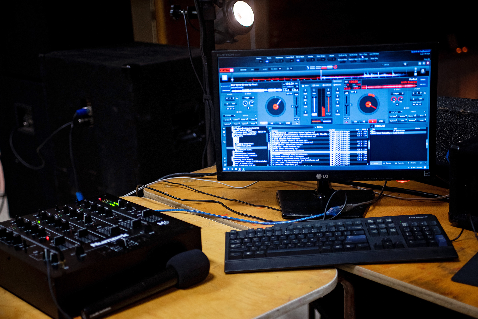 Computer and mixer