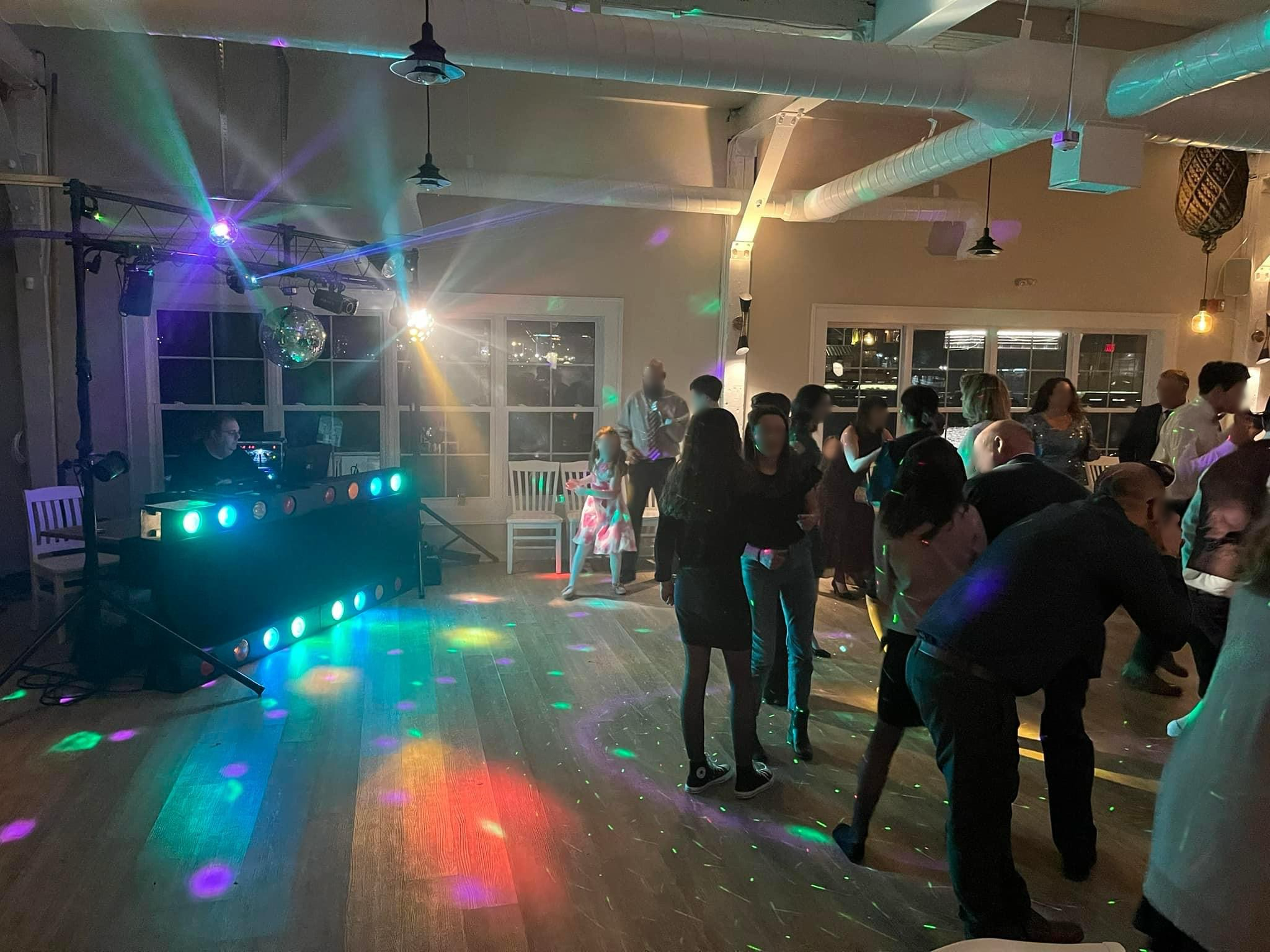 Wedding dance at Cable Wharf Halifax